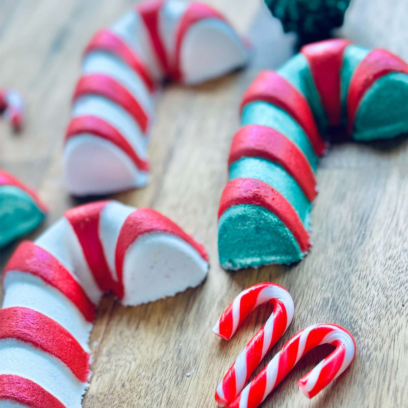 Candy Cane - Bath Bomb
