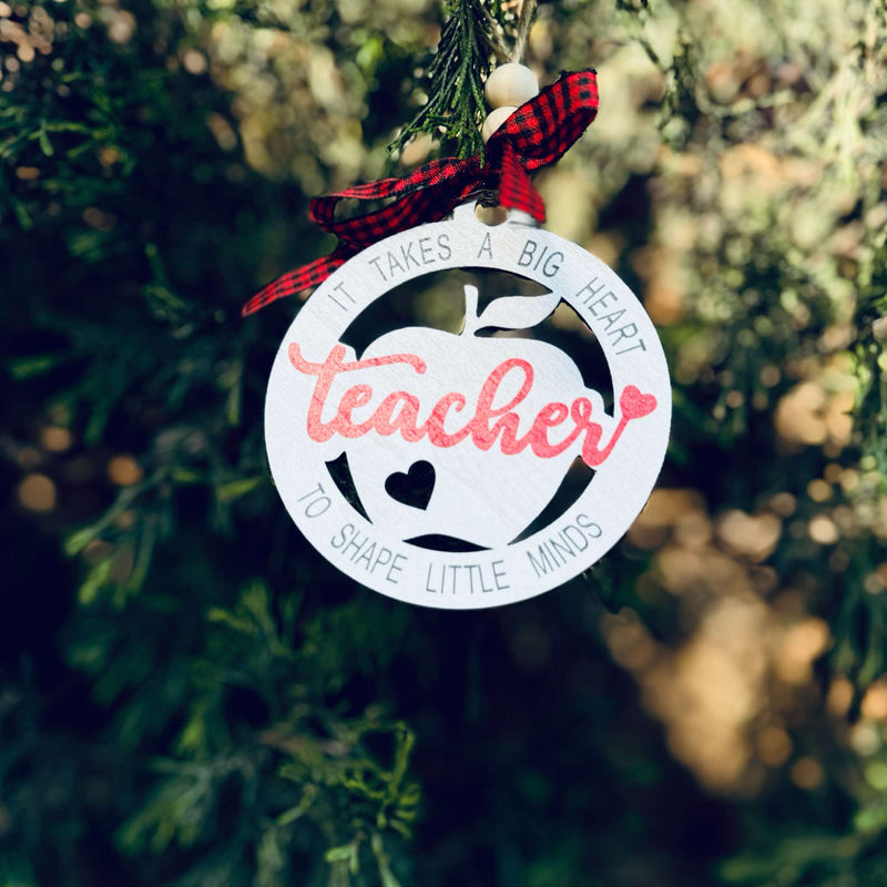 Wooden Hanging Teacher Decoration