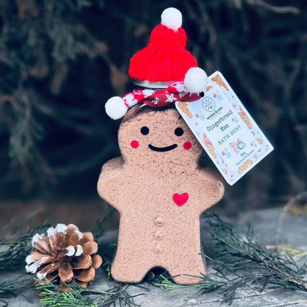 Gingerbread Man Bath Dust