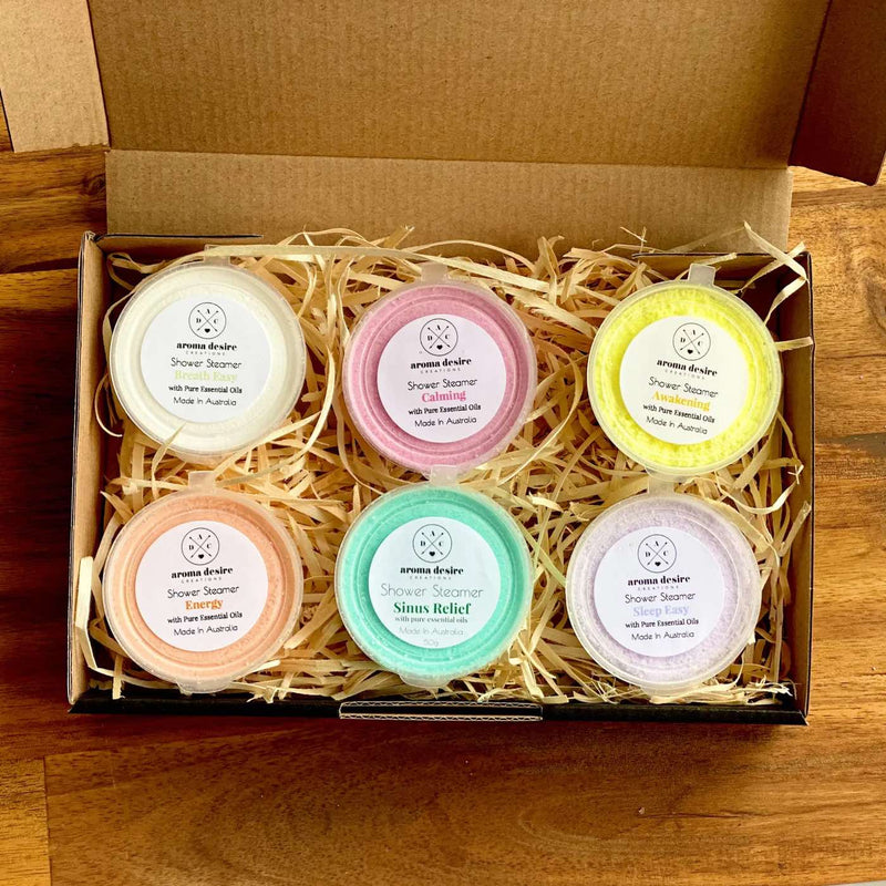 Personalised Shower Steamer Gift Set