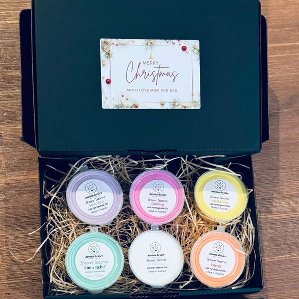 Personalised Shower Steamer Gift Set