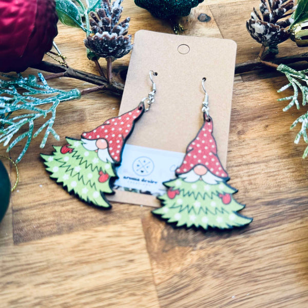 Gnome Christmas - Earrings