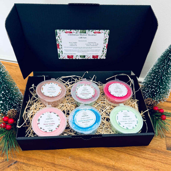 Christmas Scents Shower Steamer Gift Set *Limited Edition*