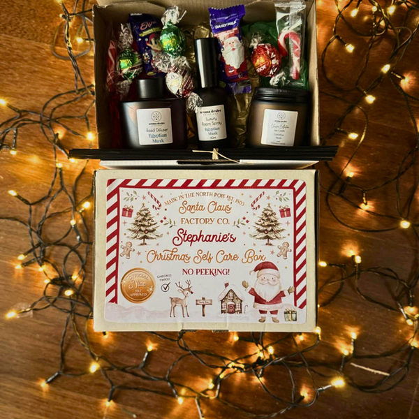 Personalised Christmas Self Care Gift Box