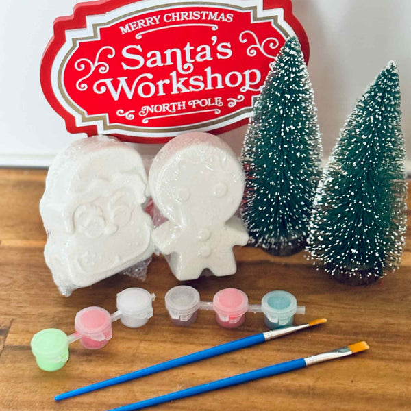 Paint your own Christmas Bath Bomb - Gift Set