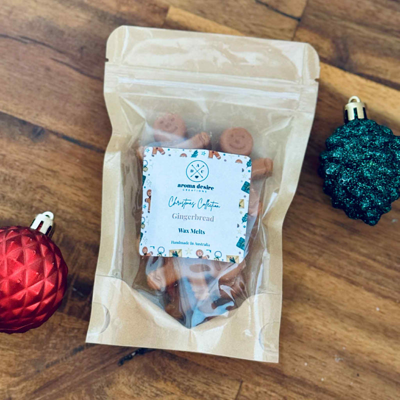 Gingerbread Man Soy Wax Melt Pack