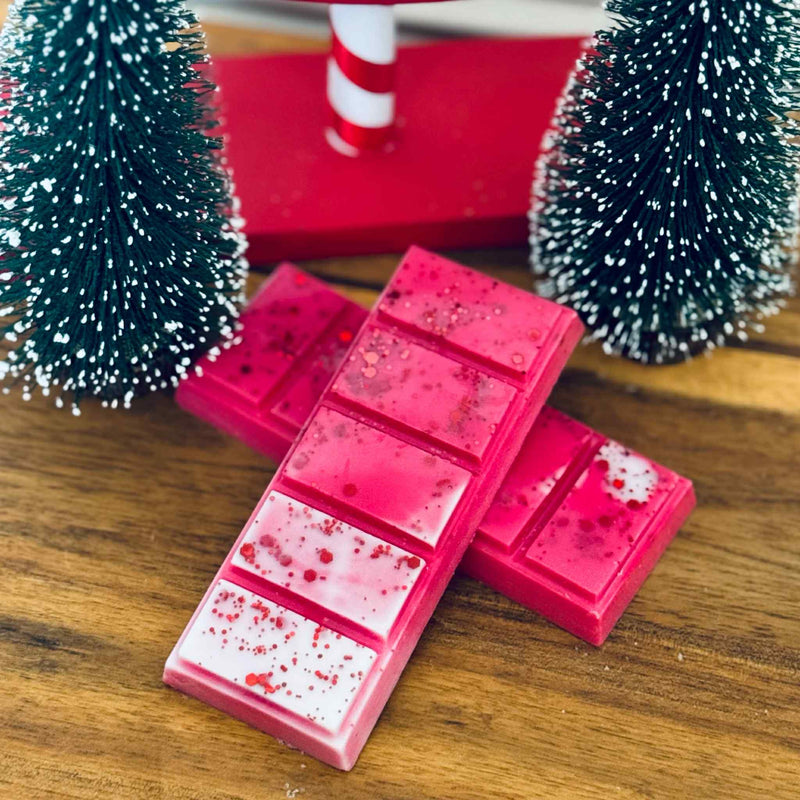 Candy Cane Snap Bar Soy Wax Melt