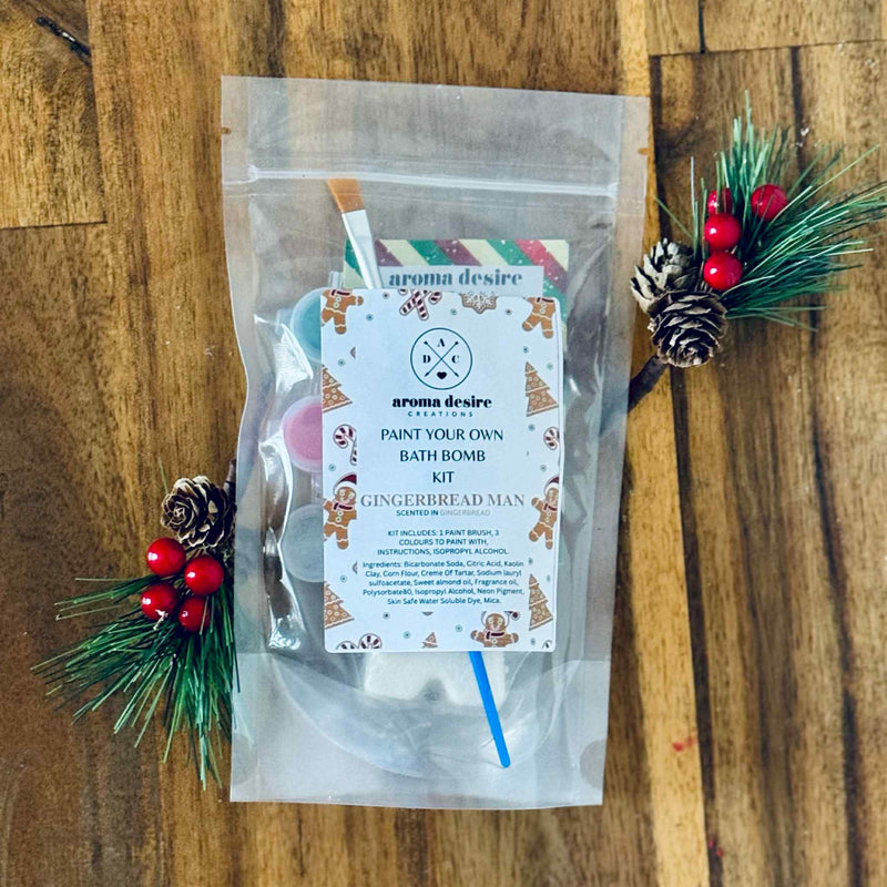 Paint your own Christmas Bath Bomb - Gift Set