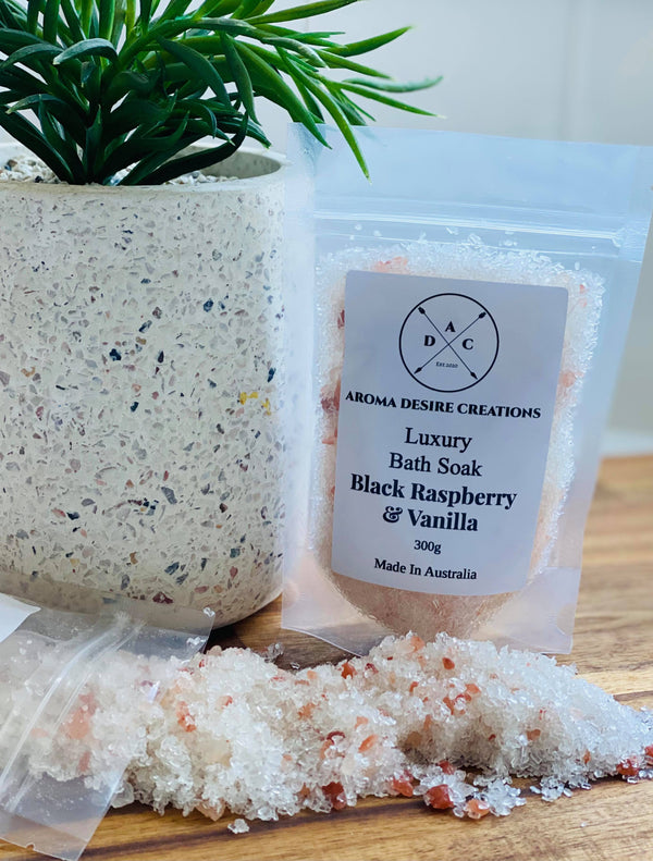 Black Raspberry & Vanilla - Luxury Bath Soak