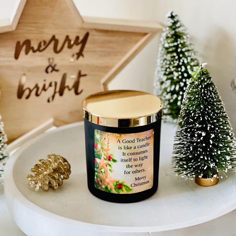 Teacher Candle Gift - Elegant or French Boutique Collection