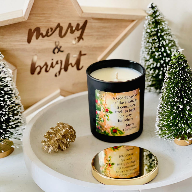Teacher Candle Gift - Elegant or French Boutique Collection