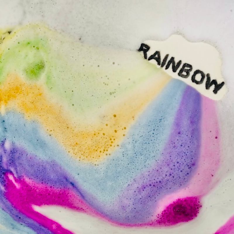 Rainbow Cloud Bath Bomb Aroma DesireCreations